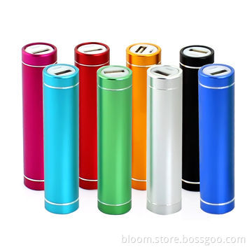 Portable Mobile Power Bank, 2200mAh, for Samsung and iPhone, Aluminum HousingNew